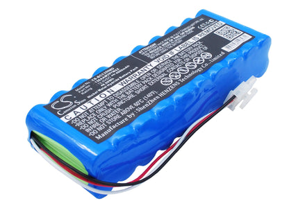 12.0V, 4000mAh, Ni-MH Battery fits Medical Econet, Cardio M, Cardio M Plus, 48Wh