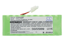 12.0V, 4200mAh, Ni-MH Battery fits Bionet, Ekg3000, Fc1400 Twinview Fetal Monitor, 50.4Wh