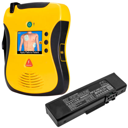 12.0V, 2800mAh, Li-MnO2 Battery fits Defibtech, Lifeline Ecg, Lifeline Pro Aed, 33.6Wh