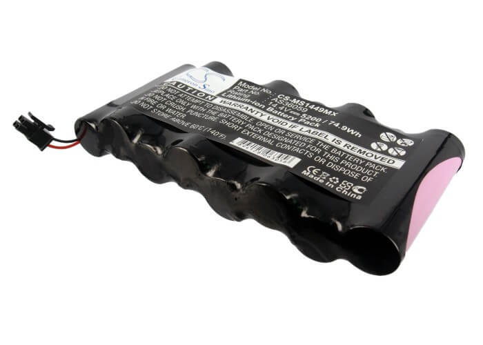14.4V, 5200mAh, Li-ion Battery fits Siemens, Drager Ms14490, Monitor Sc6002xl, 74.88Wh
