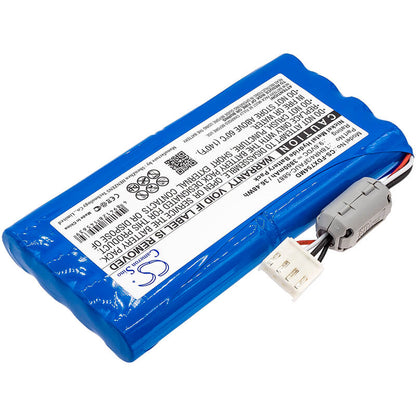 9.6V, 3800mAh, Ni-MH Battery fits Fukuda, Fcp-7541, Fx-7540, 36.48Wh