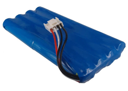 9.6V, 4000mAh, Ni-MH Battery fits Fukuda, Cardimax Fx-7100, Cardimax Fx-7102, 38.4Wh