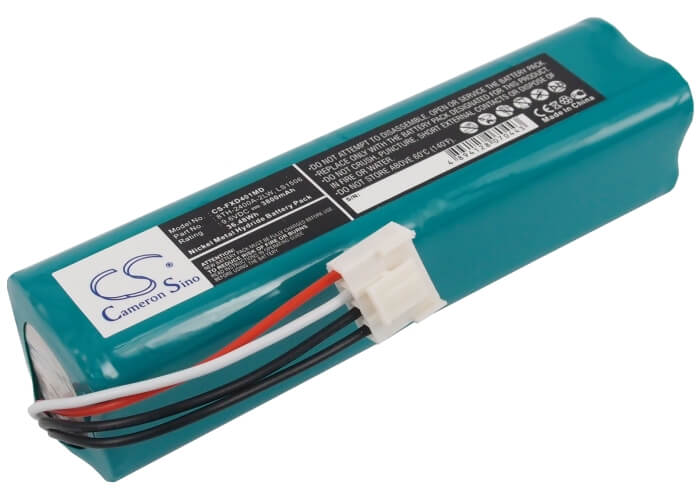 9.6V, 3800mAh, Ni-MH Battery fits Fukuda, Fcp-4010, Fcp-4610, 36.48Wh