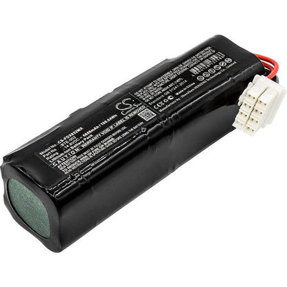 14.8V, 6800mAh, Li-ion Battery fits Fukuda, Denshi Fx-8322 Ecg, Denshi Fx-8322r, 100.64Wh