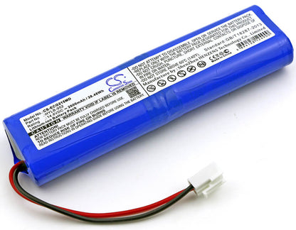 14.8V, 2600mAh, Li-ion Battery fits Biocare, Ecg-1215, 38.48Wh