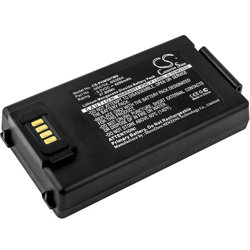 9.0V, 4200mAh, Li-MnO2 Battery fits Philips, Defibrillatior Heartstart Frx, Defibrillatior Heartstart Hs1, 37.8Wh