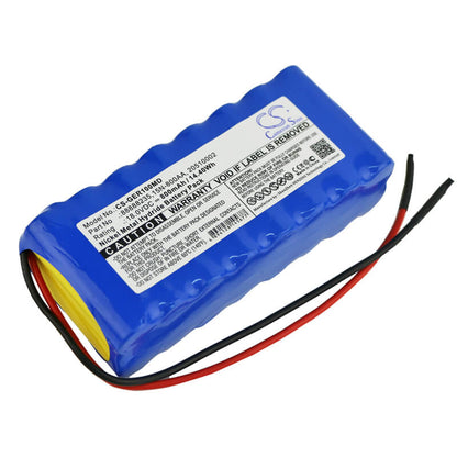 18.0V, 800mAh, Ni-MH Battery fits Ge, Responder 1000, Responder 1100, 14.4Wh