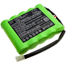 12.0V, 3000mAh, Ni-MH Battery fits Physio-control, 7 Defibrillator, Lifepak 6, 36Wh