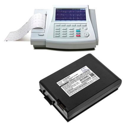 7.4V, 4500mAh, Li-ion Battery fits Ge, Ecg Mac 800, Mac 800, 33.3Wh