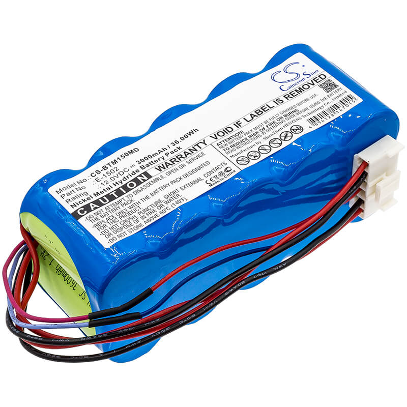 12.0V, 3000mAh, Ni-MH Battery fits Biwater, Aqua Monitor, 36Wh