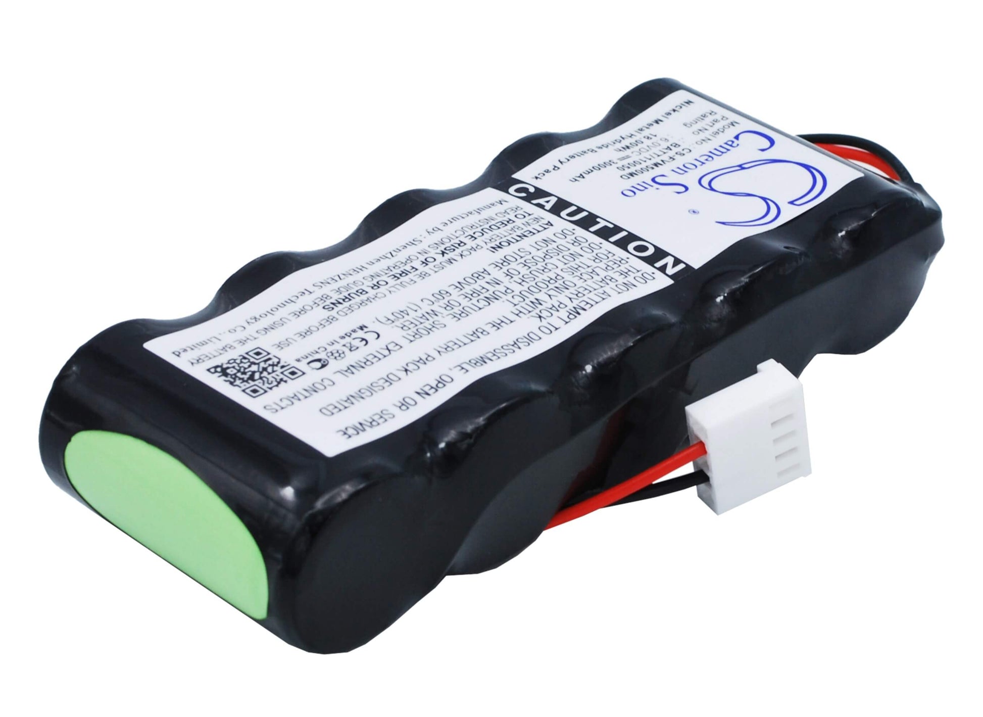 6.0V, 3000mAh, Ni-MH Battery fits Fresenius, Mcm500, Mcm500d, 18Wh