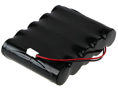 12.0V, 1800mAh, Ni-MH Battery fits Atmos, Aspirateur Mucosite Atmolit16n, Atmolit N, 21.6Wh