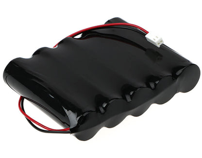 12.0V, 1800mAh, Ni-MH Battery fits Atmos, Aspirateur Mucosite Atmolit16n, Atmolit N, 21.6Wh
