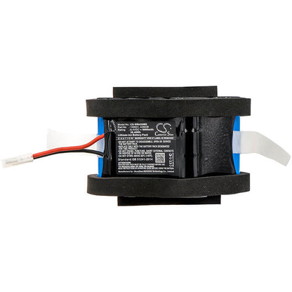 6.4V, 6000mAh, Li-ion Battery fits Welch-allyn, 4200b-e1, 420tb-e1, 38.4Wh