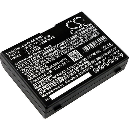 11.1V, 5200mAh, Li-ion Battery fits Bolate, A5, A6, 57.72Wh