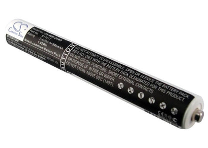 2.4V, 800mAh, Ni-CD Battery fits Welch-allyn, 12800 Pocketscope Ophthalmosco, 211, 1.92Wh