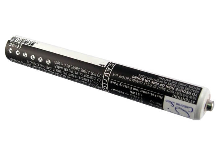 2.4V, 800mAh, Ni-CD Battery fits Welch-allyn, 12800 Pocketscope Ophthalmosco, 211, 1.92Wh