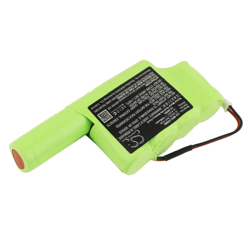 8.4V, 1200mAh, Ni-MH Battery fits Micro Medical, Microlab Mk8, Ml3500, 10.08Wh