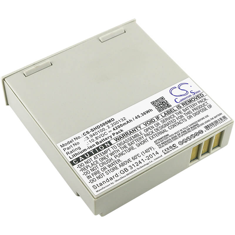 10.8V, 4200mAh, Li-ion Battery fits Schiller, Aplci, Aplcii, 45.36Wh