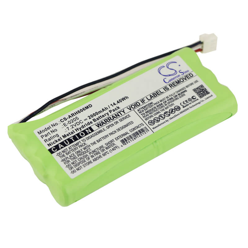 7.2V, 2000mAh, Ni-MH Battery fits Aaronia Ag, Spectran Hf-6060 V1, Spectran Hf-6060 V4, 14.4Wh