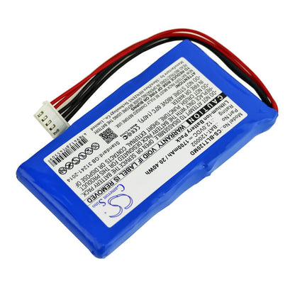 12.0V, 1700mAh, Li-ion Battery fits Biolight, Blt-1203a, Blt-1203a Vital Signs Monitor, 20.4Wh