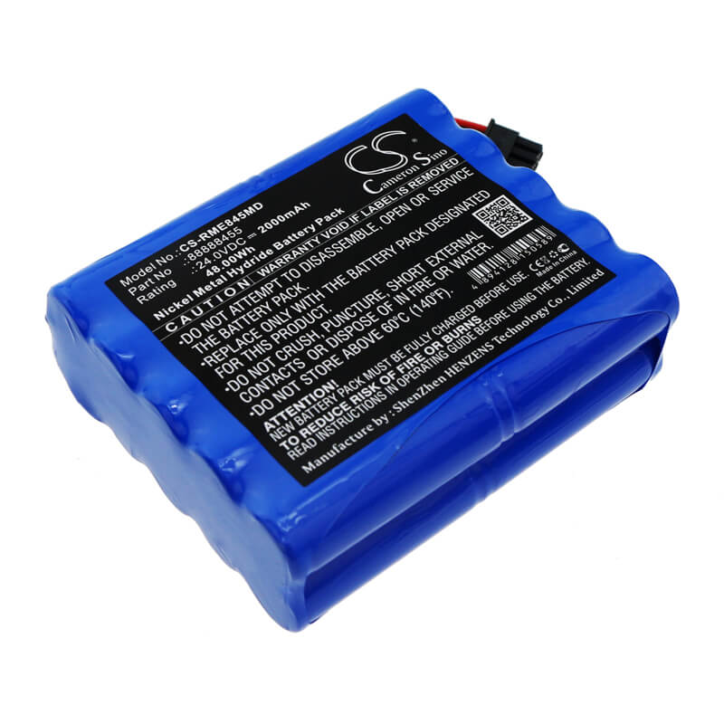 24.0V, 2000mAh, Ni-MH Battery fits Resmed, Vs Iii, 48Wh