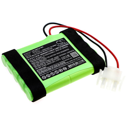 12.0V, 2000mAh, Ni-MH Battery fits Ge, Defi Scp851, Hellige Servomed Sms 181, 24Wh