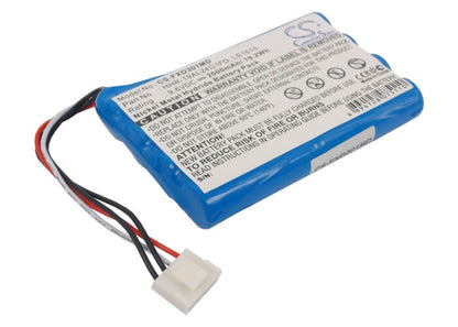 9.6V, 2000mAh, Ni-MH Battery fits Fukuda, Cardimax Fx-3010, Fx-3010, 19.2Wh
