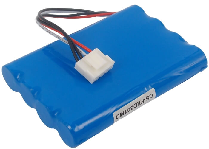 9.6V, 2000mAh, Ni-MH Battery fits Fukuda, Cardimax Fx-3010, Fx-3010, 19.2Wh