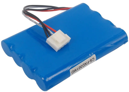 9.6V, 2000mAh, Ni-MH Battery fits Fukuda, Cardimax Fx-3010, Fx-3010, 19.2Wh