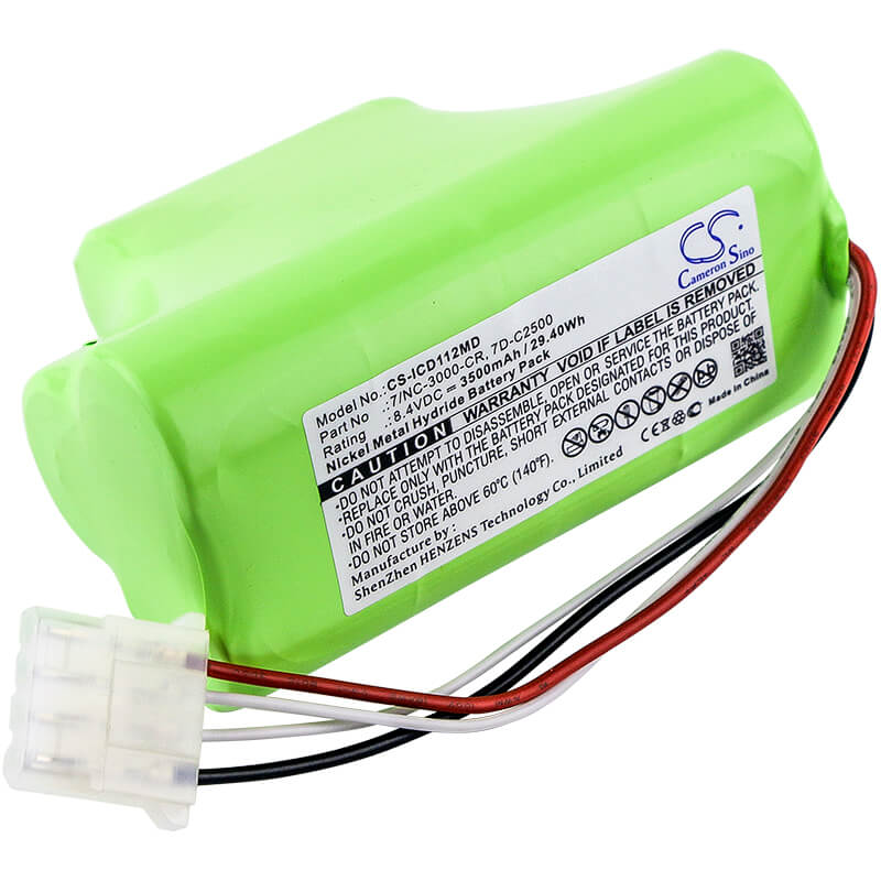 8.4V, 3500mAh, Ni-MH Battery fits Innomed, Heartscreen 112d, 29.4Wh