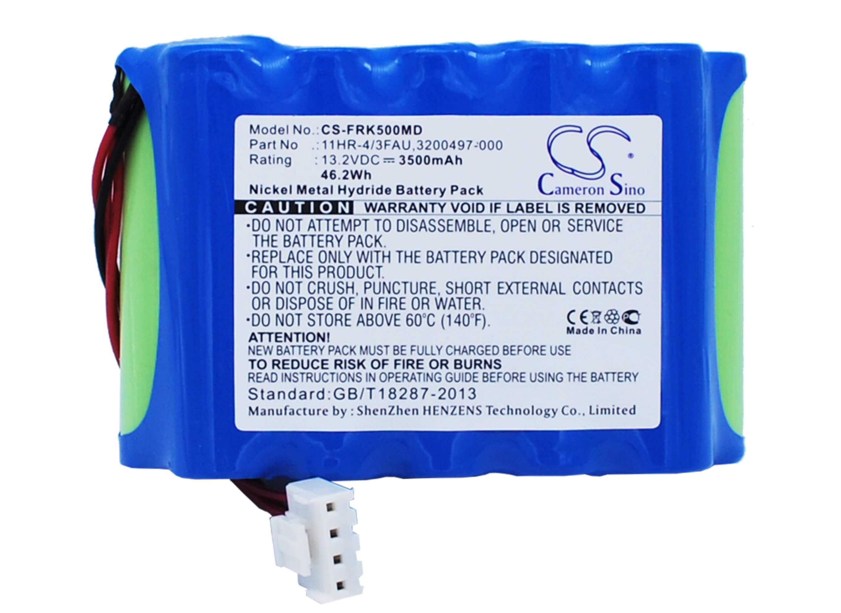 13.2V, 3500mAh, Ni-MH Battery fits Fujikura, Btr-08, Btr-08r, 46.2Wh
