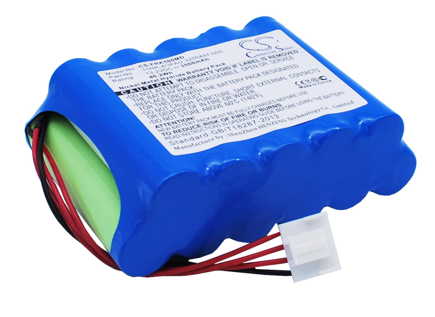 13.2V, 3500mAh, Ni-MH Battery fits Fujikura, Btr-08, Btr-08r, 46.2Wh