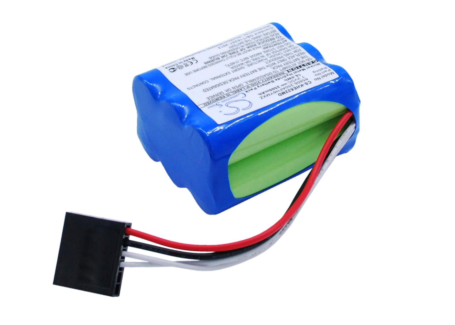 7.2V, 2500mAh, Ni-MH Battery fits Keeler Headlamp, 1202-p-6229, 291980, 18Wh