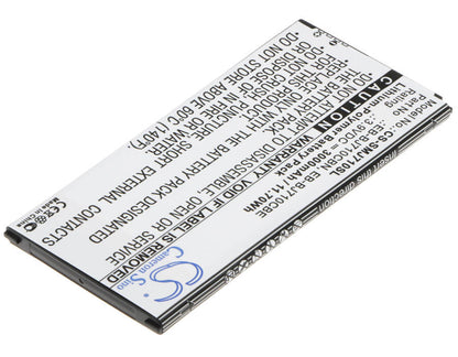 3.9V, 3000mAh, Li-Polymer Battery fits Samsung, Galaxy J7 2016, Galaxy J7 6 Duos Td-lte, 11.7Wh