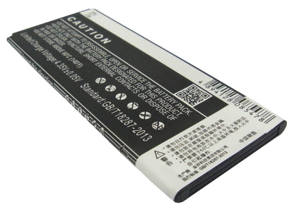 3.8V, 2400mAh, Li-ion Battery fits Zte, Blade L3 Plus, N9180, 9.12Wh