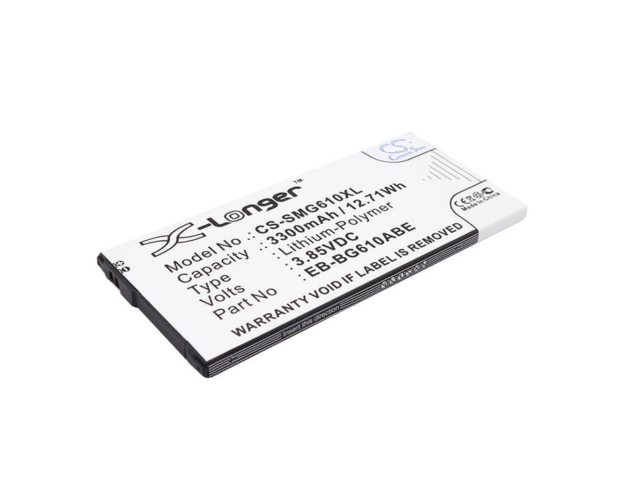 3.85V, 3300mAh, Li-Polymer Battery fits Samsung, A6s Dual Sim Td-lte, Galaxy A6s, 12.705Wh