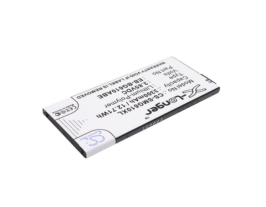 3.85V, 3300mAh, Li-Polymer Battery fits Samsung, A6s Dual Sim Td-lte, Galaxy A6s, 12.705Wh