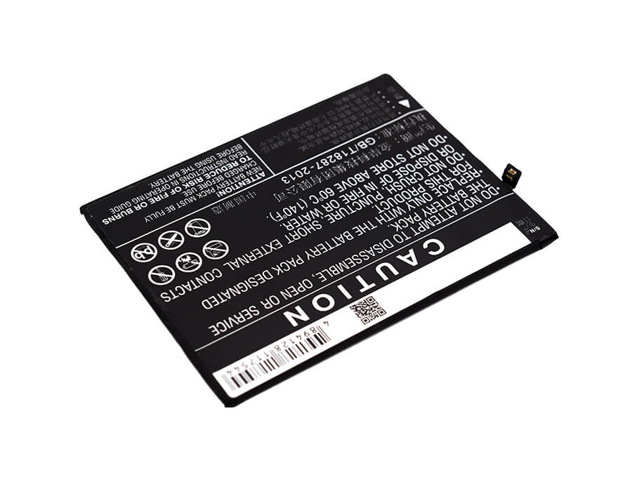 CS-MUM490SL, Mobile, Smartphone 3.85V, 4750mAh, Li-Polymer Battery fits Xiaomi, 2016001, 2016002, 18.2875Wh