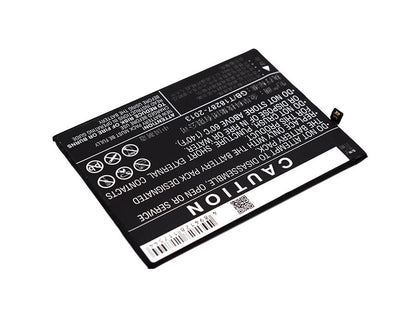 CS-MUM490SL, Mobile, Smartphone 3.85V, 4750mAh, Li-Polymer Battery fits Xiaomi, 2016001, 2016002, 18.2875Wh