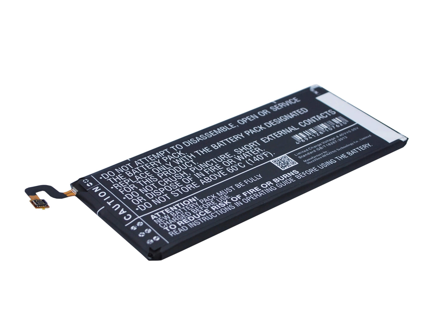 3.85V, 3000mAh, Li-Polymer Battery fits Samsung, Galaxy S6 Edge Dual Sim, Galaxy S6 Edge Plus, 11.55Wh