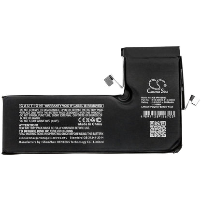 3.83V, 3000mAh, Li-Polymer Battery fits Apple, A2160, A2215, 11.49Wh