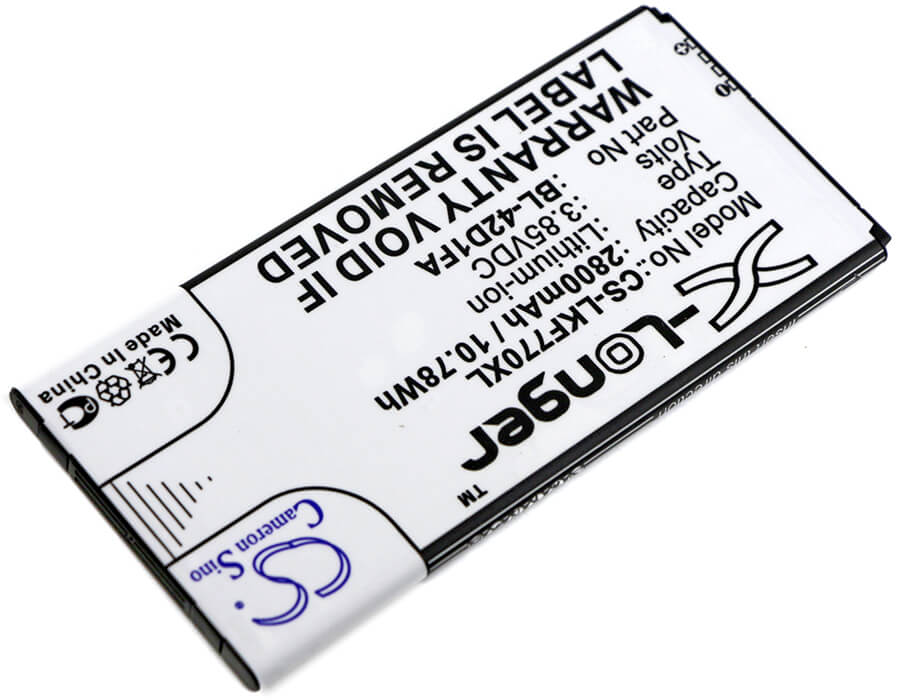 3.85V, 2800mAh, Li-ion Battery fits Lg, F770s, G5 Mini, 10.78Wh