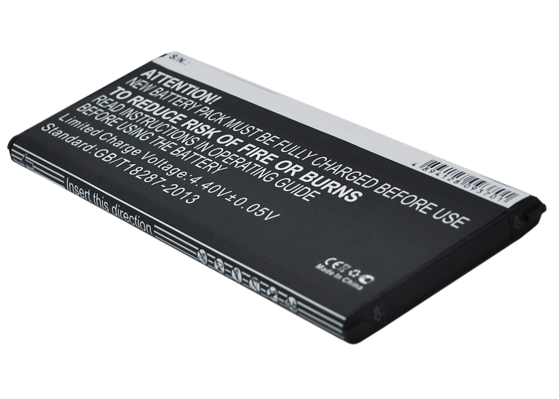 3.85V, 2800mAh, Li-ion Battery fits Samsung, Galaxy Note 4, Sm-n910a, 10.78Wh