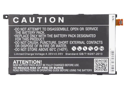 3.8V, 2300mAh, Li-Polymer Battery fits Sony Ericsson, Amami, Amami Maki, 8.74Wh