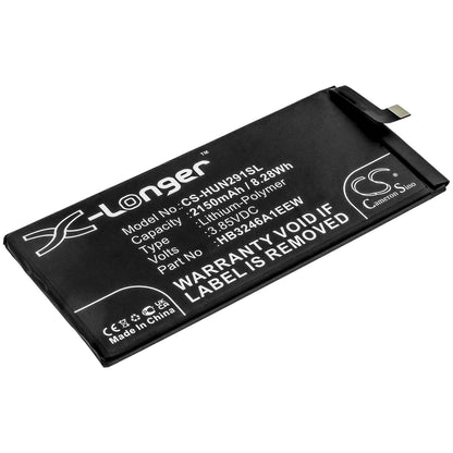3.85V, 2150mAh, Li-Polymer Battery fits Huawei, Mate Xs, Tah-an00m, 8.2775Wh