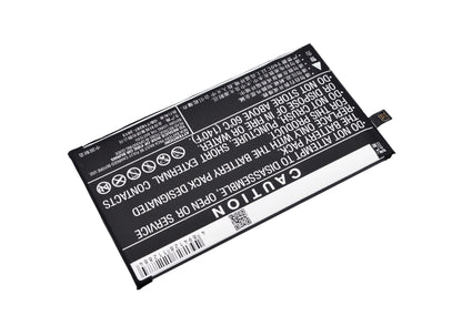 3.8V, 4900mAh, Li-Polymer Battery fits Lenovo, P1 Turbo, P1c58, 18.62Wh