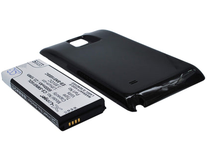 Black, 3.85V, 6000mAh, Li-ion Battery fits Samsung, Galaxy Note 4 ( China Mobile ), Sm-n9100, 23.1Wh