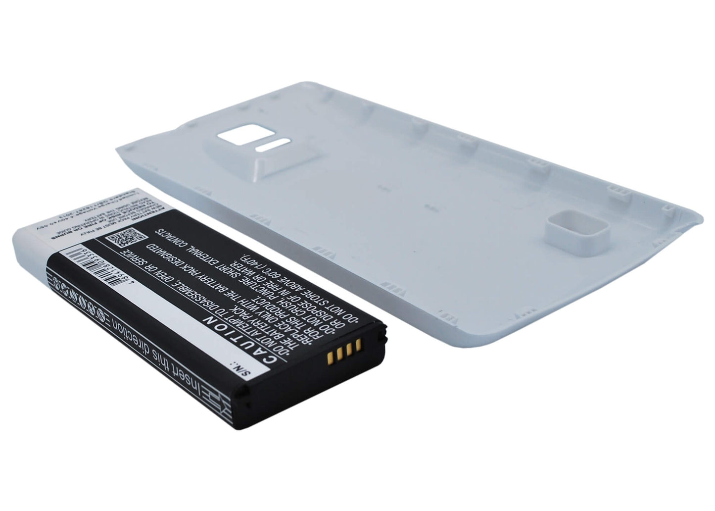 White, 3.85V, 6000mAh, Li-ion Battery fits Samsung, Galaxy Note 4 ( China Mobile ), Sm-n9100, 23.1Wh