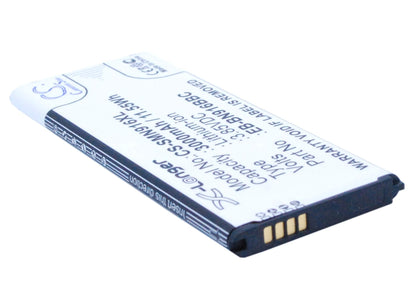 CS-SMN916XL, Mobile, Smartphone 3.85V, 3000mAh, Li-ion Battery fits Samsung, Galaxy Note 4 ( China Mobile ), Sm-n9100, 11.55Wh